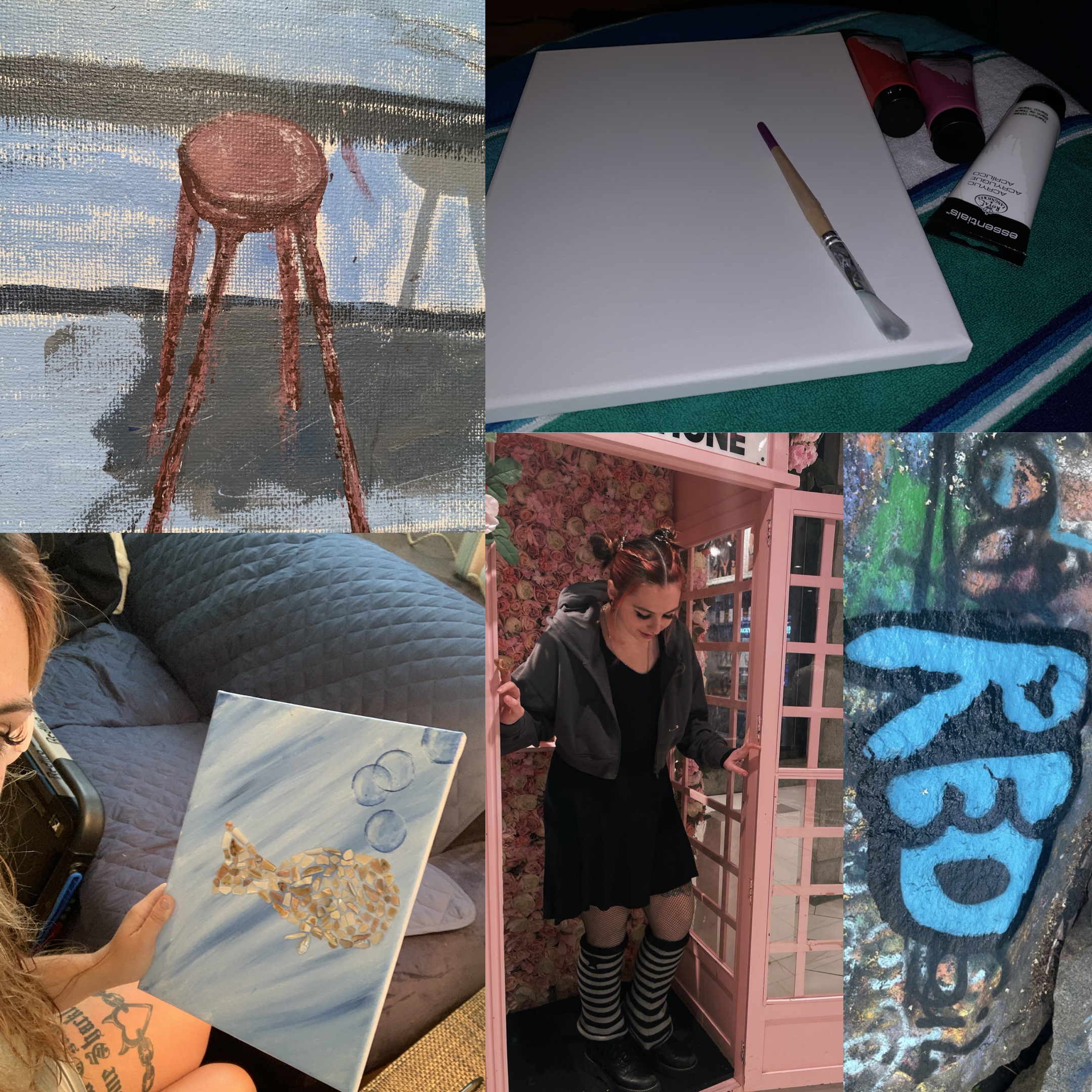 Art and me.